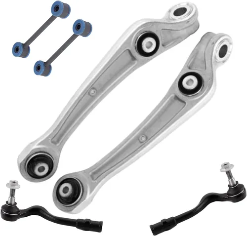 Vista 17 de Detroit Axle - Kit de extremo delantero para Chrysler 300 Dodge Charger 2011-2023 Challenger, 2 Lower Rearward Control Arms 2 Outer Tie Rods 2