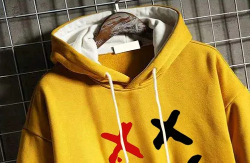 Vista 3 de DUDHUH Sudadera con capucha para hombre con estampado de letras, estilo Techwear casual, hip-hop