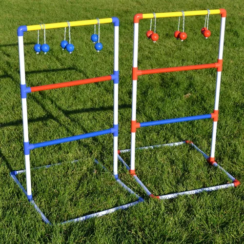Vista 3 de GoSports Juego de recambio de bolo para lanzar escaleras, pelotas de golf duras o de goma suave segura para niños
