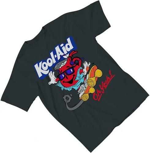 Vista 4 de Kool-Aid Camisa Oh Yeah para mujer con estampado de teñido anudado de Oh Yeah
