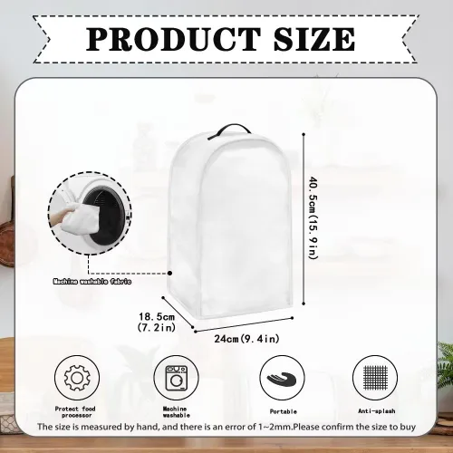 Vista 5 de Cubiertas para tostadoras de murciélagos de 2 rebanadas, protectores decorativos a prueba de polvo, cubiertas de tostadora, resistentes a