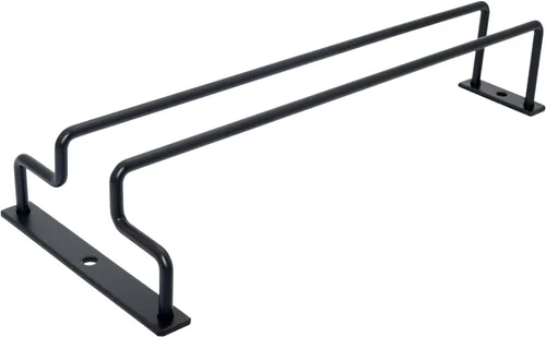 Vista 2 de Estante para copas de vino de 10.82 pulgadas para debajo del gabinete, soporte para copas de vino, soporte para almacenamiento de gafas, organizador