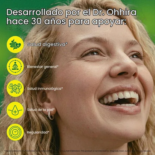 Vista 2 de Dr. Ohhira's Probiotics, fórmula original, 60 cápsulas con paquete de viaje de 10 cápsulas, 13 cepas probióticas con prebióticos y postbióticos
