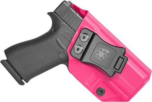 Vista 13 de Amberide IWB Kydex Holster for Glock 43 / 43X / 43X MOS, Concealed Carry, MOS and Non-MOS Options Available, Adjustable Cant, Posi-Click Retention