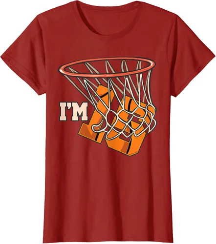 Vista 74 de Camiseta número 15 con temática de baloncesto para fiesta de cumpleaños, Negro, S