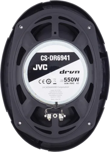 Vista 3 de JVC Altavoces coaxiales de montaje superficial móvil CS-DR6941 drvn Serie DR (6" x 9", 550 vatios máximo, 4 vías)
