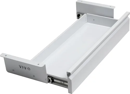 Vista 12 de VIVO DESK-AC03A-B - Cajón deslizante para debajo del escritorio de 16 pulgadas sin funda, organizador de almacenamiento de oficina en casa, negro