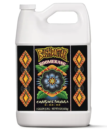 Vista 7 de Fertilizante Fox Farm Bushdoctor Boomerang - para la recuperación rápida de plantas estresadas, salud de raíces, nutrición solubilizada - Perfecto