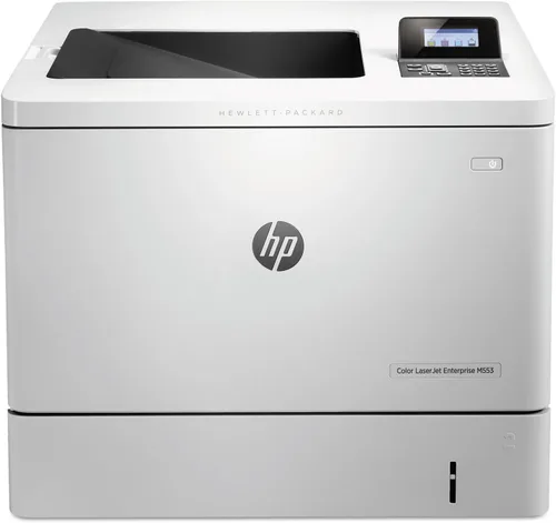 Vista 10 de HP Color Laserjet Enterprise M553DN Impresora dúplex (B5L25A), color blanco, 18.9 x 18 x 15.7 pulgadas