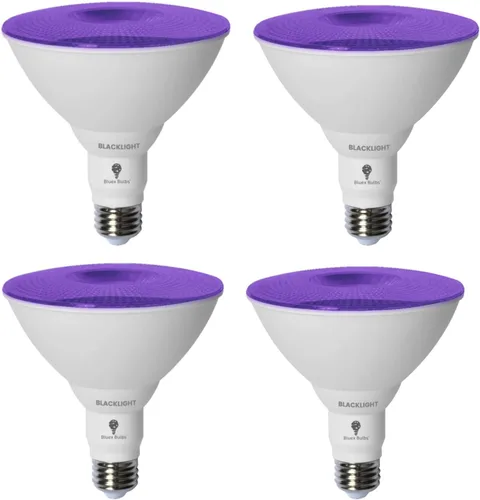 Vista 16 de Bluex Bulbs Paquete de 2 bombillas de luz LED BlueX Par38 de inundación color rojo - 18W (equivalente a 120 vatios) - Clasificación de humedad
