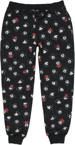 Vista 4 de Disney Pantalones de pijama para mujer Minnie y Mickey Mouse Head Toss Jogger