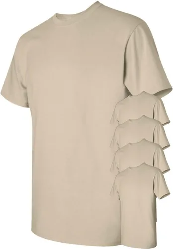 Vista 316 de Gildan Camiseta G500 para hombre Ceniza/baya