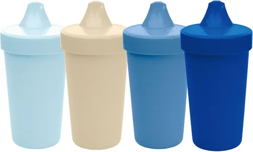Vista 11 de Re-Play - Vasos con tapa y boquilla de 10 oz., hechos en EE.UU. para niños pequeños de 1 año en adelante, a prueba de derrames, aptos para Aqua Asst.