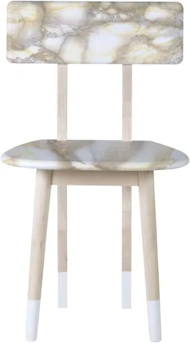 Vista 5 de 53356 - Lámina decorativa autoadhesiva para muebles, efecto mármol blanco, 17.7 x 78.7 in, resistente al agua