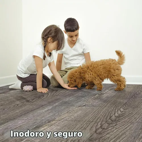 Vista 3 de Art3d Azulejos de vinilo para pegar y desprender 30 unidades 30 x 30 cm, Suelos autoadhesivos impermeables con aspecto de tablones de madera