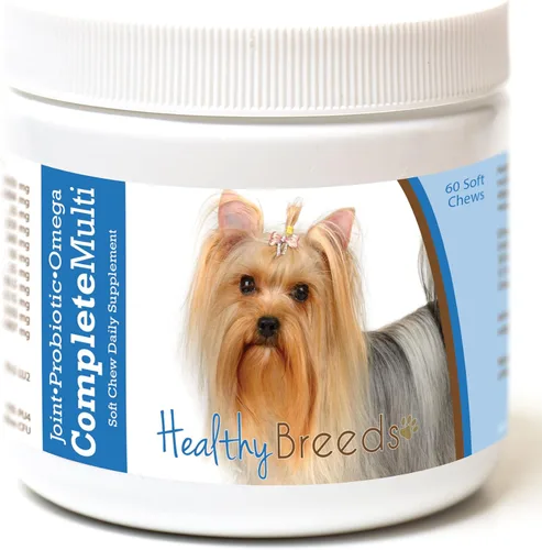 Vista 139 de Healthy Breeds Affenpinscher todo en uno multivitamínico suave masticable 60