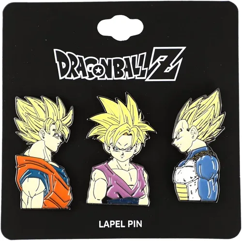 Vista 2 de Goku Dragon Ball Z - Juego de 3 pines de solapa
