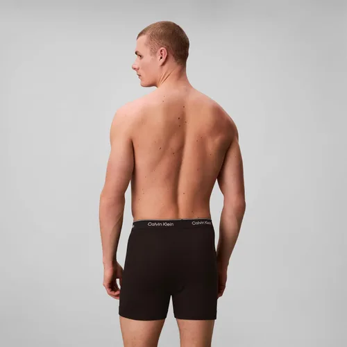 Vista 4 de Calvin Klein Calzoncillos Bóxer Brief Clásicos de Algodón para Hombre (3 unidades)