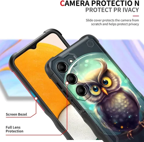 Vista 971 de Funda para Galaxy A14 5G, [Doble Capa][Protección contra Caídas de Grado Militar de 10 Pies] [Antideslizante] Funda Resistente a Prueba de Golpes