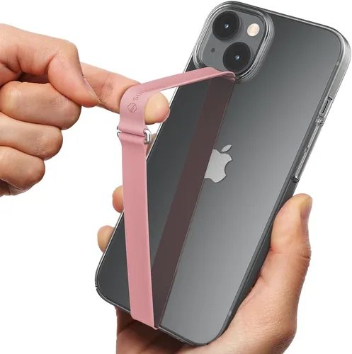 Vista 10 de Correa de dedo en forma de C con clip para teléfono, correa de silicona para teléfono celular Sinjimoru para estuche de teléfono con clip como