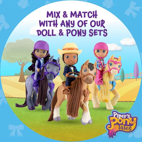 Vista 5 de Breyer Piper Pony Tales Princess Tea Party Adventure 8511, multicolor, 00