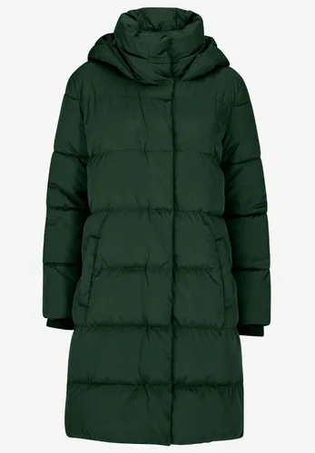 Vista 6 de Ellos Acolchado largo con capucha para mujer, talla grande