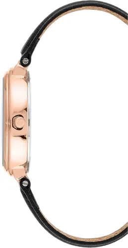 Vista 3 de Anne Klein Women's Solar Powered Easy to Read Dial Apple Peel Leather Strap Watch