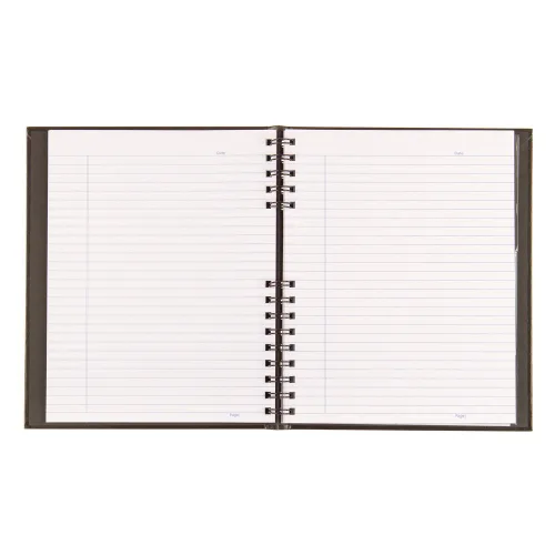Vista 3 de Blueline Notepro - Cuaderno de composición negro, 9.25 x 7.25 pulgadas, 192 páginas rayadas (A9C.81)