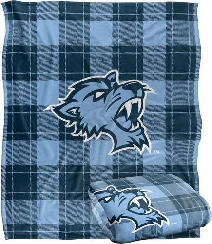 Vista 169 de LOGOVISION St John's University Campus Plaid Spirit Silky Touch Manta súper suave 36 x 58 pulgadas