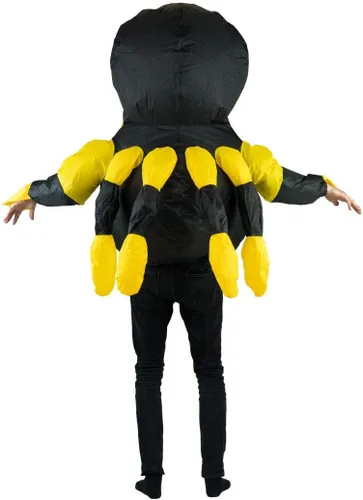 Vista 3 de Disfraz inflable de araña para adultos (talla única)