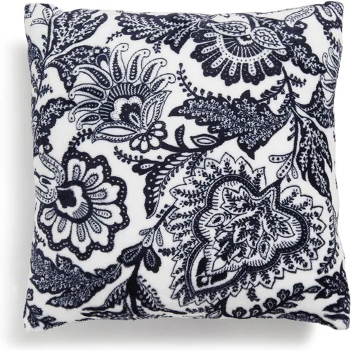 Vista 6 de Vera Bradley Almohada decorativa para mujer con inserto hipoalergénico extraíble, Chimenea a cuadros