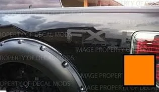 Vista 4 de FX4 Offroad Calcomanías para Ford F150 Negro (2009,2010,2011) - CB [Juego de 2]