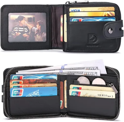 Vista 3 de ZP-WALLET Negro - Minimalista