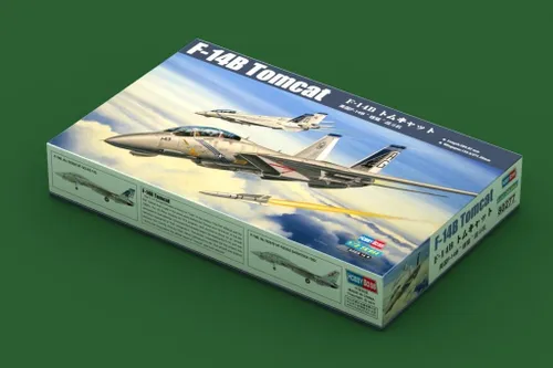 Vista 2 de Hobby Boss HY80277 F-14B Tomcat Kit de construcción de modelo de avión