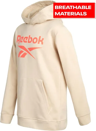 Vista 2 de Reebok Sudadera para niños Sudadera con capucha Active Fleece Pullover (Talla 4-20)