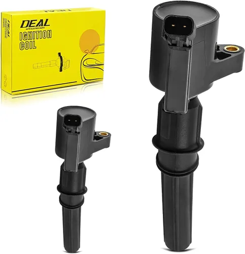 Vista 8 de DEAL Paquete de bobinas de encendido, compatible con Toyota Tundra/4Runner/Land Cruiser/Sequoia Lexus GS430/GX470/LS430/LX470/SC430 4.3L 4.7L V8