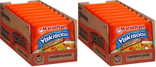 Vista 9 de Maruchan Yakisoba - Sabor a queso cheddar, 3.96 onzas, paquete de 8, (4178990766)