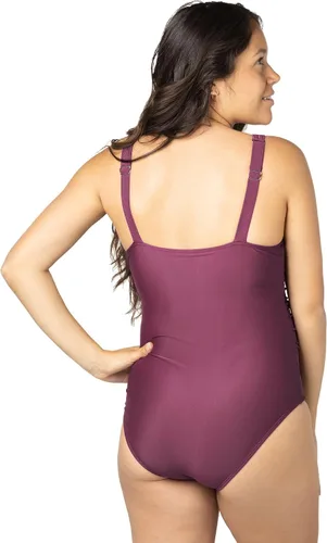 Vista 3 de Kindred Bravely Traje de baño de maternidad de una pieza Gathered Trajes de baño de maternidad para mujer
