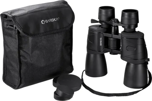 Vista 2 de Barska AB10169 Gladiator 10-30x50 Zoom Binoculares con adaptador de trípode para visión de largo alcance, observación de aves, senderismo, deportes