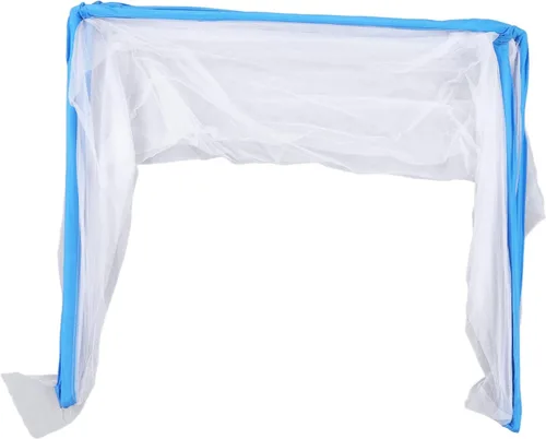 Vista 8 de Tienda de campaña portátil, plegable, fácil de almacenar, para niños, para viajes (azul)