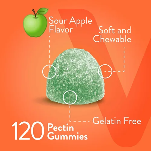 Vista 4 de Viteey - Gomitas masticables de vitamina C para adultos, 700 mg Suplemento de apoyo inmunológico extra fuerte, vegano, sin gluten, 120