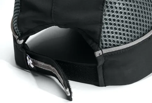 Vista 3 de MOHEEN Gorra de seguridad estilo gorra de béisbol con rayas reflectantes, ligera y transpirable, gorra de protección para la cabeza 01# negro