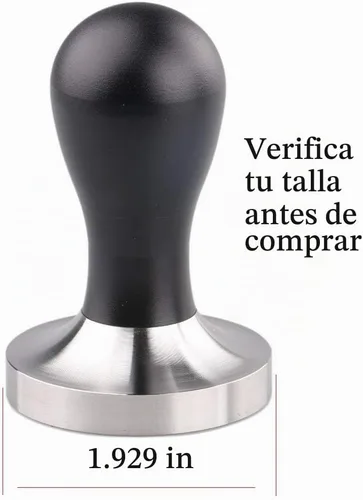 Vista 2 de Herramienta de manipulación de prensa de grano de café expreso barista de 1.929 in