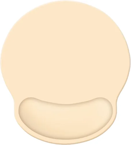 Vista 8 de Alfombrilla de mouse con soporte para reposamuñecas, alfombrilla ergonómica de espuma viscoelástica de 9 x 10 pulgadas, base de goma antideslizante