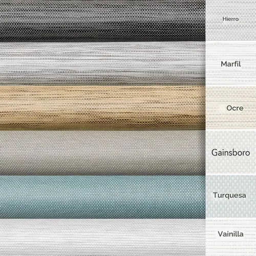 Vista 9 de GoDear Design Persianas Romanas Magnéticas 99.99% Oscuras para Ventanas, Persianas Tejidas Sin Cable para Dormitorio y Sala de Estar, Sin Taladro