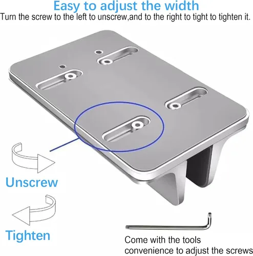 Vista 4 de Soporte vertical para laptop, soporte de aluminio para computadora portátil de escritorio con base ajustable (hasta 17.3 pulgadas) compatible
