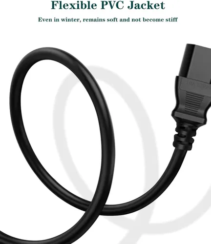 Vista 4 de Cable de alimentación de 6 pies compatible con olla instantánea, olla a presión eléctrica, olla arrocera, máquina de leche de soja, microondas