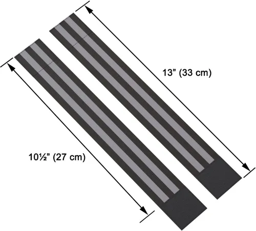 Vista 2 de bandas para el tobillo reflectantes (4 bandas/2 pares), alta visibilidad y seguridad para correr, caminar, andar en bicicleta, etc. Funciona como
