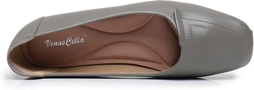 Vista 4 de VenusCelia Zapato plano de baile liso para mujer