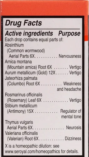 Vista 2 de UNDA 47 compuestos numerados Preparación homeopática 0.7 fl. oz.
